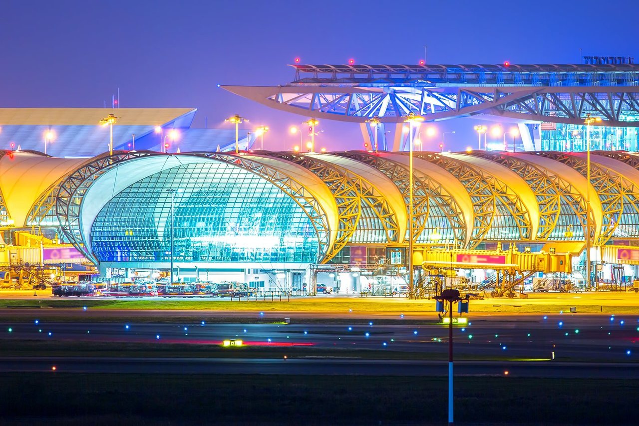 Suvarnabhumi International Airport Amazing Thailand