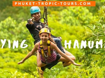 Flying Hanuman in Phuket - amazingthailand.org