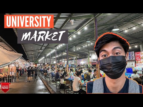 กาดหน้ามอ (ตลาดกลางคืนนักศึกษา) - amazingthailand.org