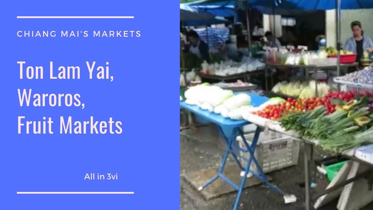 ตลาดต้นลำไย - amazingthailand.org