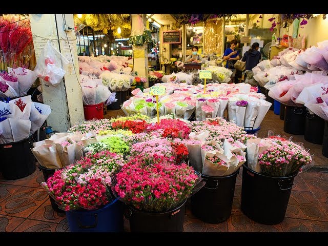 Bangkok Flower Market - amazingthailand.org