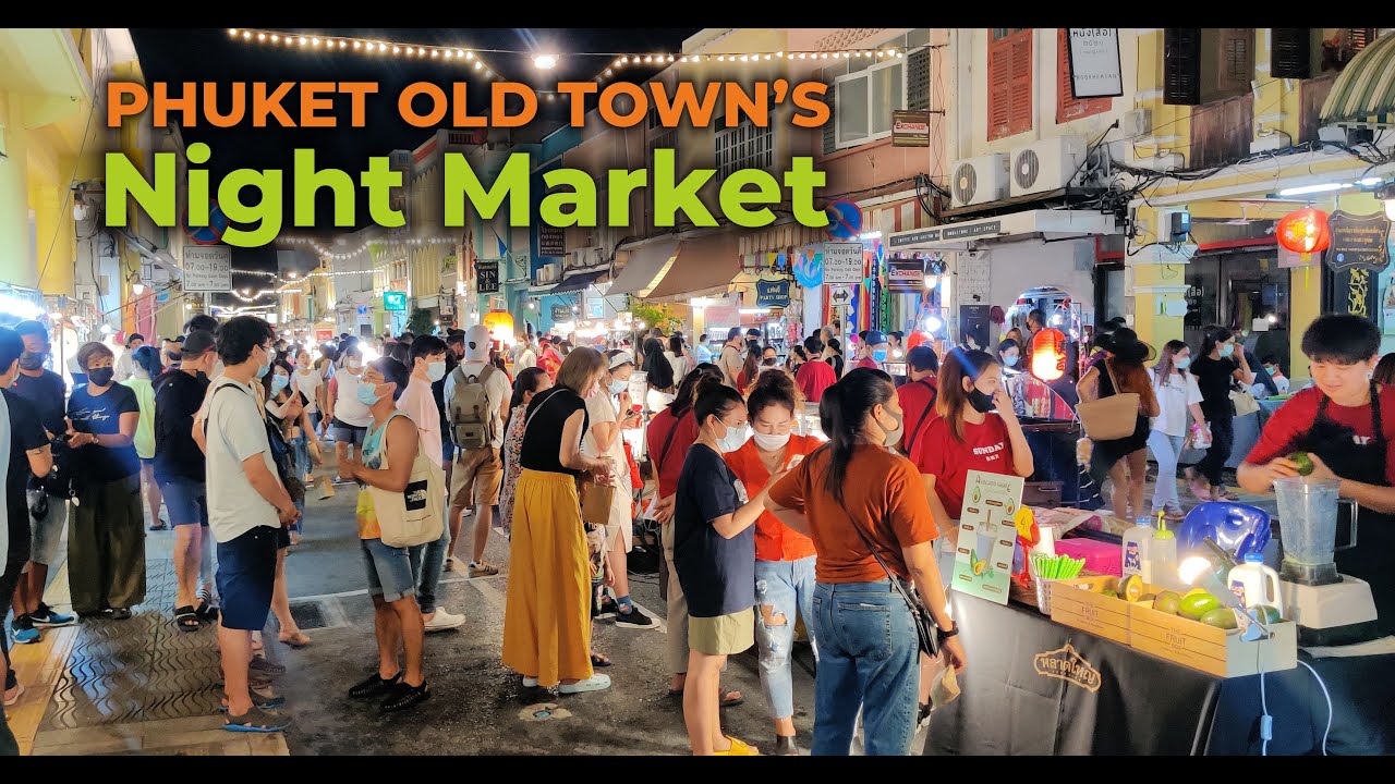 Sunday Night Market in Phuket Old Town - amazingthailand.org