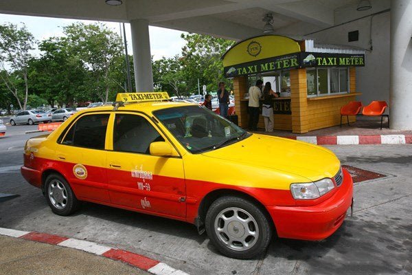 Metered taxis in Phuket - amazingthailand.org