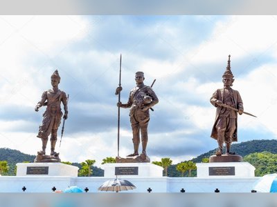 Visit the Rama Statues at Rajabhakti Park