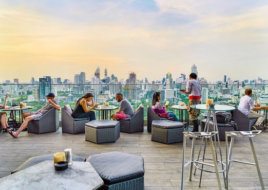 บาร์ Octave Rooftop Bar - Marriott Hotel Sukhumvit - amazingthailand.org
