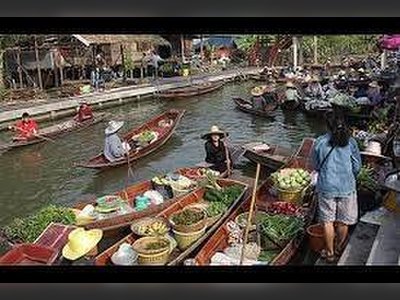 Tha Kha Floating Market - amazingthailand.org