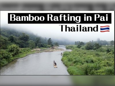Bamboo rafting and white-water rafting - amazingthailand.org